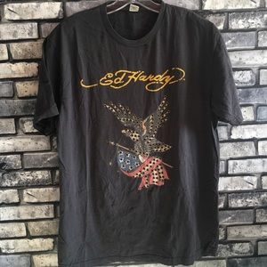 Ed Hardy Graphic T-Shirt
